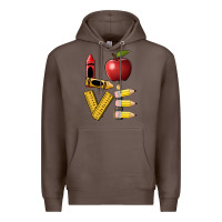 Coffee love teacher Premium Hoodie - BarkalooDesign