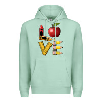 Seafoam love teacher Premium Hoodie - BarkalooDesign