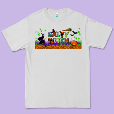 Salty Witch Libbey Glass Premium Tee Designed By Bundleandbundleshop