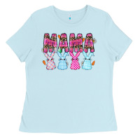 Baby Blue Easter Day Mamaa Ladies Tee - CowhideDigitalArt