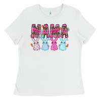 White Easter Day Mamaa Ladies Tee - CowhideDigitalArt