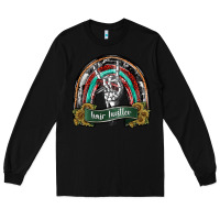 Black hair hurstler copy Long Sleeve Tee - SublimationCraftShop
