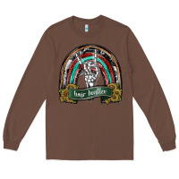 Chestnut hair hurstler copy Long Sleeve Tee - SublimationCraftShop