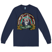 Navy hair hurstler copy Long Sleeve Tee - SublimationCraftShop