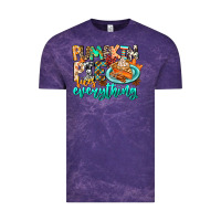 Cloud Purple Pumpkin Pie Fixes Everything Vintage Tee - CowhideDigitalArt