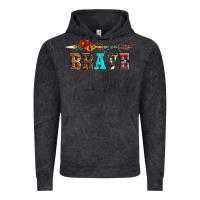 Vintage Black brave and aztec wood sunflower with arrow Vintage Hoodie - Artiststas