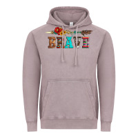 Vintage Zinc brave and aztec wood sunflower with arrow Vintage Hoodie - Artiststas