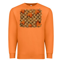 Carrot autumn leafe backround Premium Sweatshirt - RanaPortraitStore