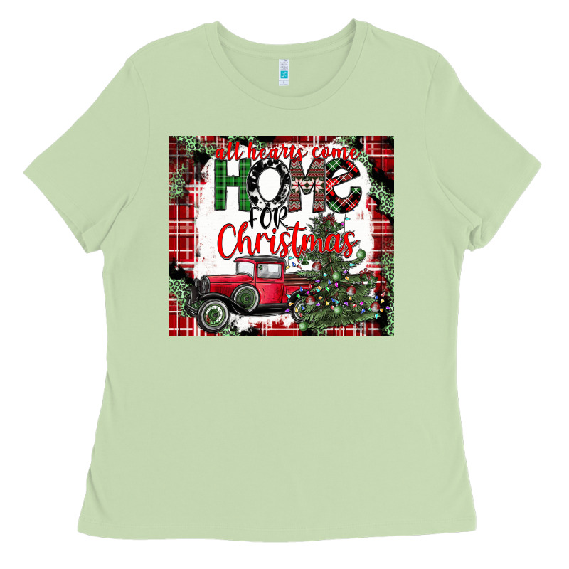 Christmas Homecoming Celebration Ladies Tee by CowhideDigitalArt | Teevron