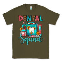 Army Green Coffee Scrubs And Prophy Paste Dentist Coffee cup Classic Tee - FaDigitalArtStudio