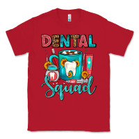 Red Coffee Scrubs And Prophy Paste Dentist Coffee cup Classic Tee - FaDigitalArtStudio