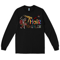Black hair hustler 2 Long Sleeve Tee - SublimationCraftShop
