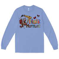 Colony Blue hair hustler 2 Long Sleeve Tee - SublimationCraftShop