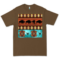 Cacao native american aztec seamless pattern 2 Premium Tee - BundleAndBundleShop
