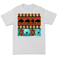 Dove Grey native american aztec seamless pattern 2 Premium Tee - BundleAndBundleShop
