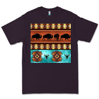 Plum native american aztec seamless pattern 2 Premium Tee - BundleAndBundleShop