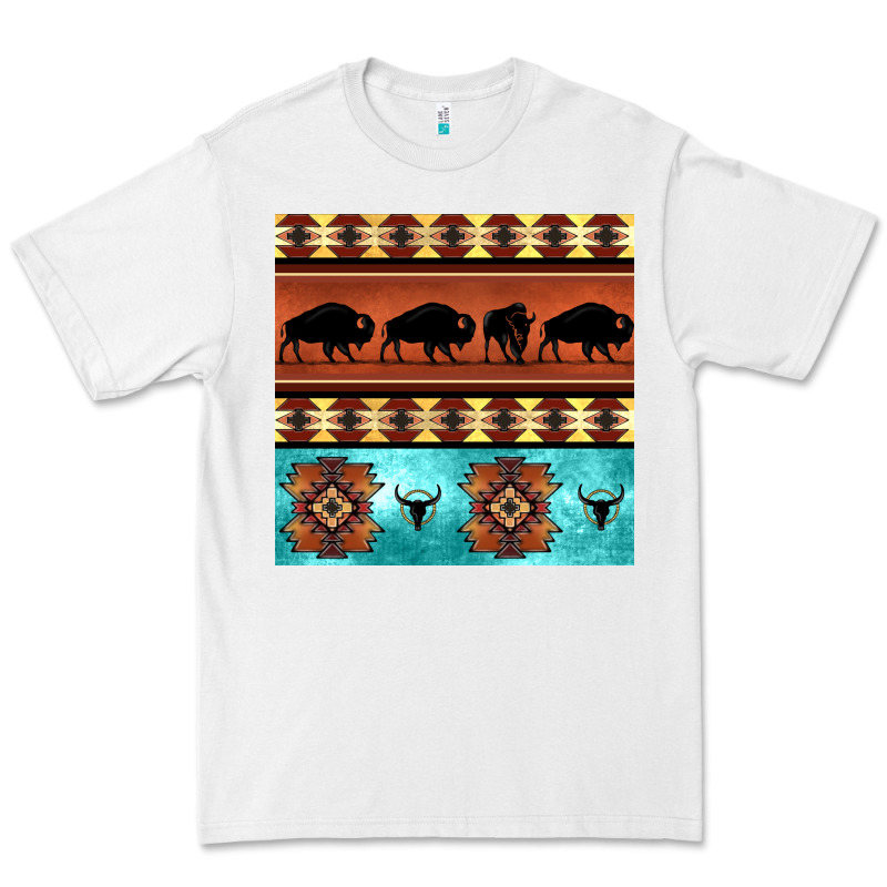 Native American Aztec Seamless Pattern 2 Premium Tee by BundleAndBundleShop | Teevron