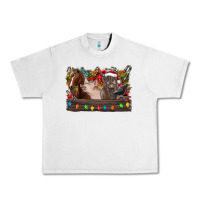 Lunar Rock festive farmyard gathering Urban Heavy Tee - CowhideDigitalArt