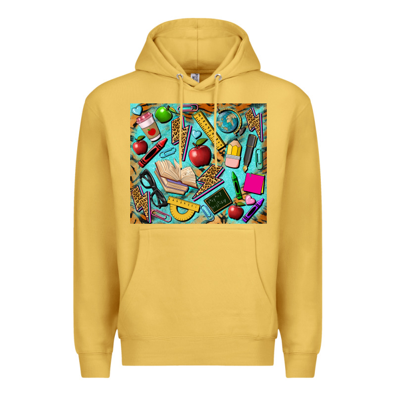 Teacher Tumbler Premium Hoodie by BarkalooDesign | Teevron