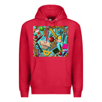 Cardinal teacher tumbler Premium Hoodie - BarkalooDesign