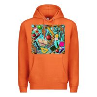 Carrot teacher tumbler Premium Hoodie - BarkalooDesign