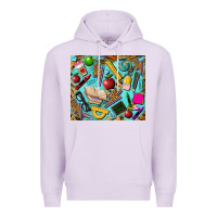 Lilac teacher tumbler Premium Hoodie - BarkalooDesign