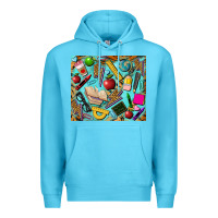 Ocean Blue teacher tumbler Premium Hoodie - BarkalooDesign