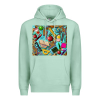 Seafoam teacher tumbler Premium Hoodie - BarkalooDesign