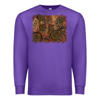 Purple glitter leopard fall background Premium Sweatshirt - RanaPortraitStore