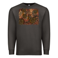 Smoke glitter leopard fall background Premium Sweatshirt - RanaPortraitStore
