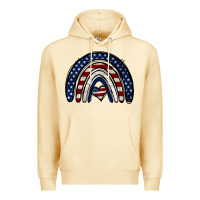 Pina Colada USA American Flag Rainbow Premium Hoodie - Jasminsmagicworld