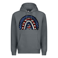 Rock USA American Flag Rainbow Premium Hoodie - Jasminsmagicworld