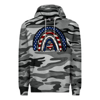 Slate Camo USA American Flag Rainbow Premium Hoodie - Jasminsmagicworld