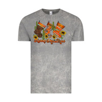 Cloud Rock western Christmas Vintage Tee - CowhideDigitalArt