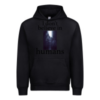 Black I don't believe i̇n humans Urban Hoodie - Bettercallsaul