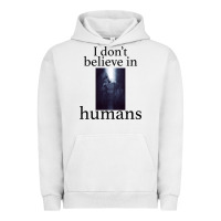 Pigment Lunar Rock I don't believe i̇n humans Urban Hoodie - Bettercallsaul