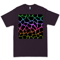 Plum giraffe glitter seamless pattern Premium Tee - BundleAndBundleShop