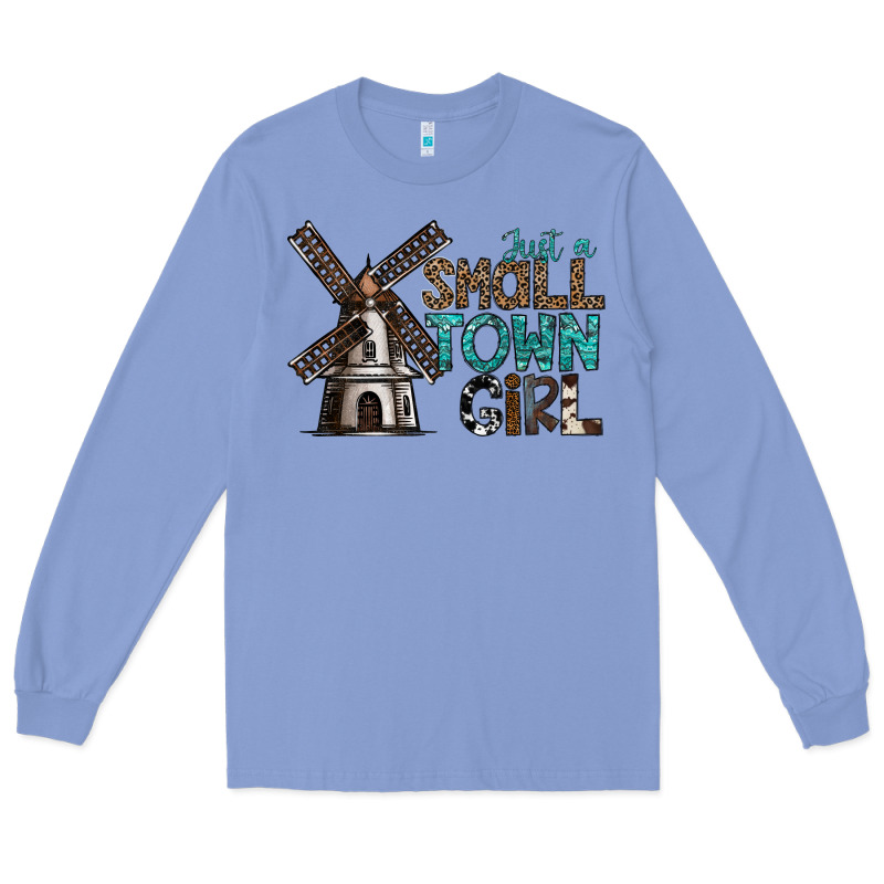 Just A Small Town Girl Long Sleeve Tee by SublimationCraftShop | Teevron
