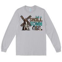 Moon Dust just a small town girl Long Sleeve Tee - SublimationCraftShop
