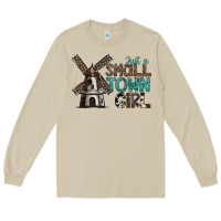 Mushroom just a small town girl Long Sleeve Tee - SublimationCraftShop