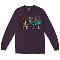 Plum just a small town girl Long Sleeve Tee - SublimationCraftShop