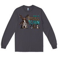 Smoke just a small town girl Long Sleeve Tee - SublimationCraftShop