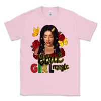 Bubblegum Pink black girl magic Classic Tee - FaDigitalArtStudio
