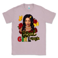 Lilac black girl magic Classic Tee - FaDigitalArtStudio