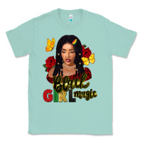 Seafoam black girl magic Classic Tee - FaDigitalArtStudio