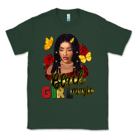 Sports Green black girl magic Classic Tee - FaDigitalArtStudio