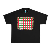 Black Christmas Pattern Urban Heavy Tee - CowhideDigitalArt