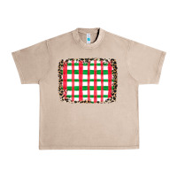 French Oak Christmas Pattern Urban Heavy Tee - CowhideDigitalArt