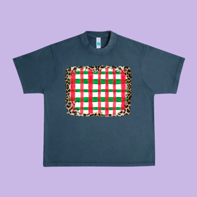 Christmas Pattern Urban Heavy Tee Designed By Cowhidedigitalart