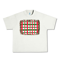Pistachio Christmas Pattern Urban Heavy Tee - CowhideDigitalArt